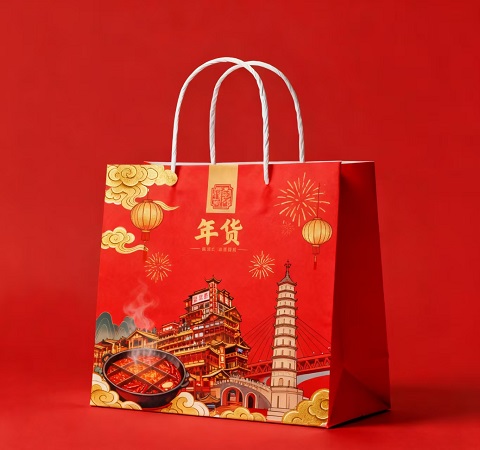 紙質特色火鍋手提袋定制 紙質特色火鍋手提袋定制